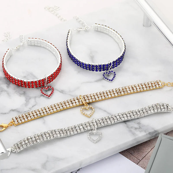 Royal Crystal Pet Collar