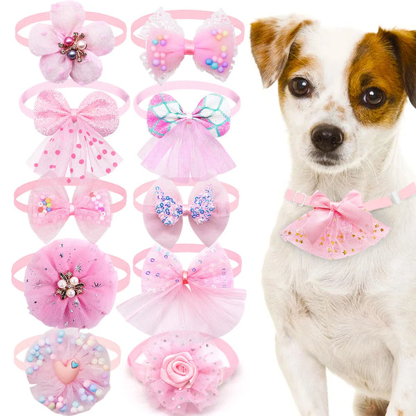 LaceCharm Bow Collar Set