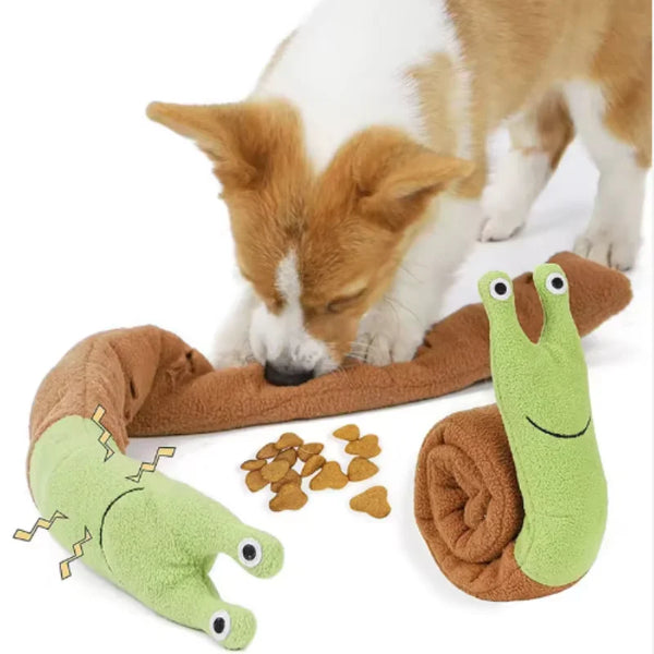 Snuffle mat for dogs and cats that supports foraging behavior, mental stimulation, and slow feeding during play and mealtime..