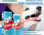 Original pet dental care toothpaste for dogs and cats, promotes oral hygiene, fresh breath, tartar removal, and plaque prevention