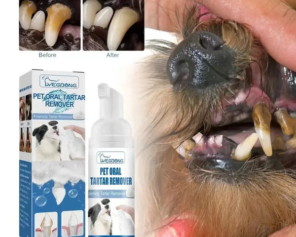 Original pet tartar remover for dogs and cats, plaque and tartar removal, maintaining fresh breath and healthy gums.
