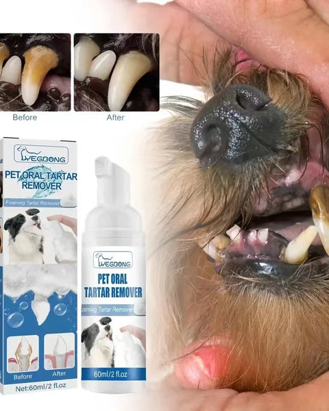 Original pet tartar remover for dogs and cats, plaque and tartar removal, maintaining fresh breath and healthy gums.
