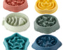 Original slow feeder pet bowl, maze design, non-slip, promotes healthy eating and digestion for cats and dogs.